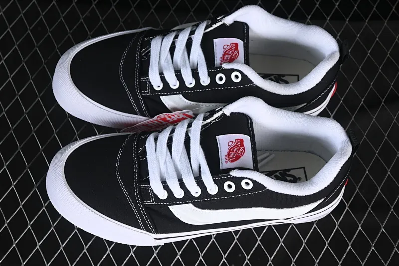 All categories Vans Vans series Vans Low Vans low-top Vans Knu-Skool high street American retro casual canvas skateboard shoes VN0009QC6BK